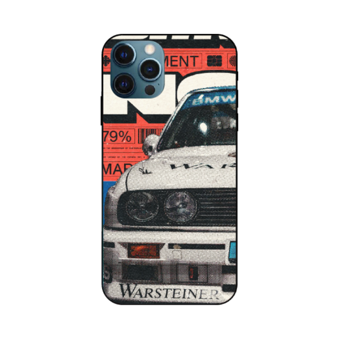 iPhone 12 Pro Max Case – Premium Artistic Phone Cover (Metal Glass Finish) – ‘Time Machine Without Time’ by Libaadah