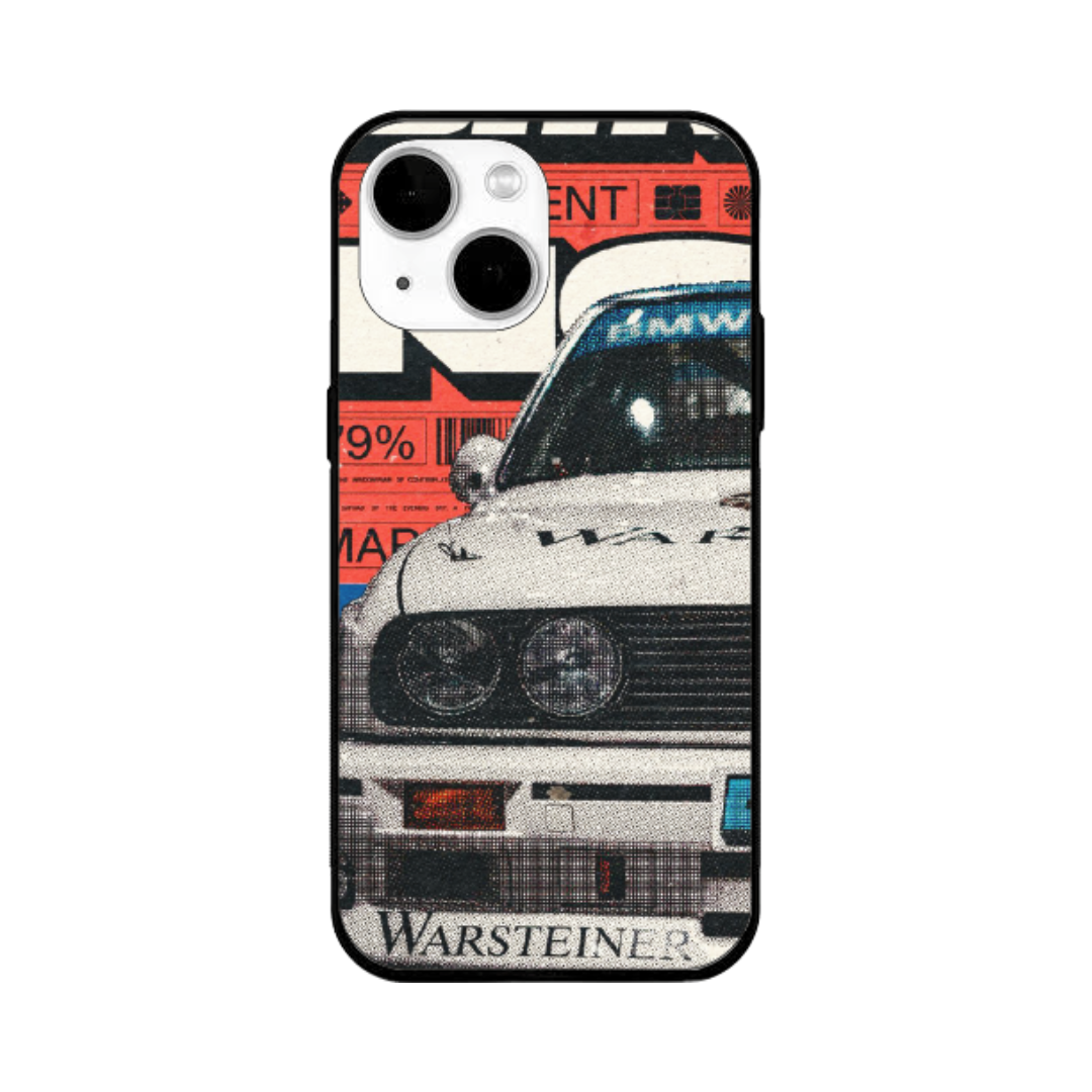 iPhone 13 Case – Premium Artistic Phone Cover (Metal Glass Finish) – ‘Time Machine Without Time’ by Libaadah