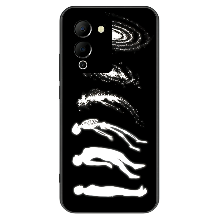 Infinix Note 12 Case – Premium Artistic Phone Cover (Metal Glass Finish) – ‘Stars Made of Endings’ by Libaadah