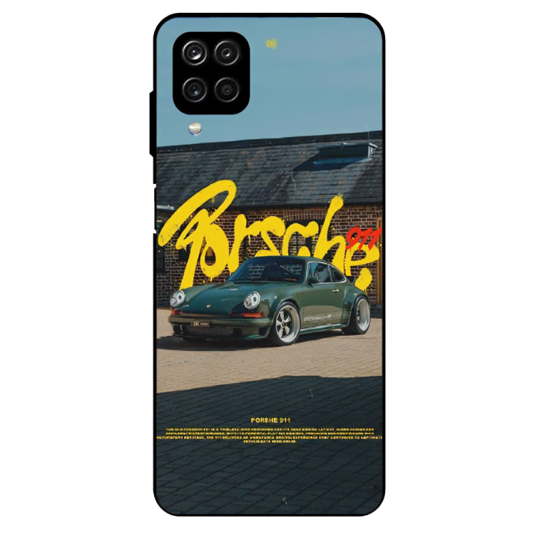 Samsung Galaxy A22 5G Case – Premium Artistic Phone Cover (Metal Glass Finish) – ‘The Future of Yesterday’ by Libaadah