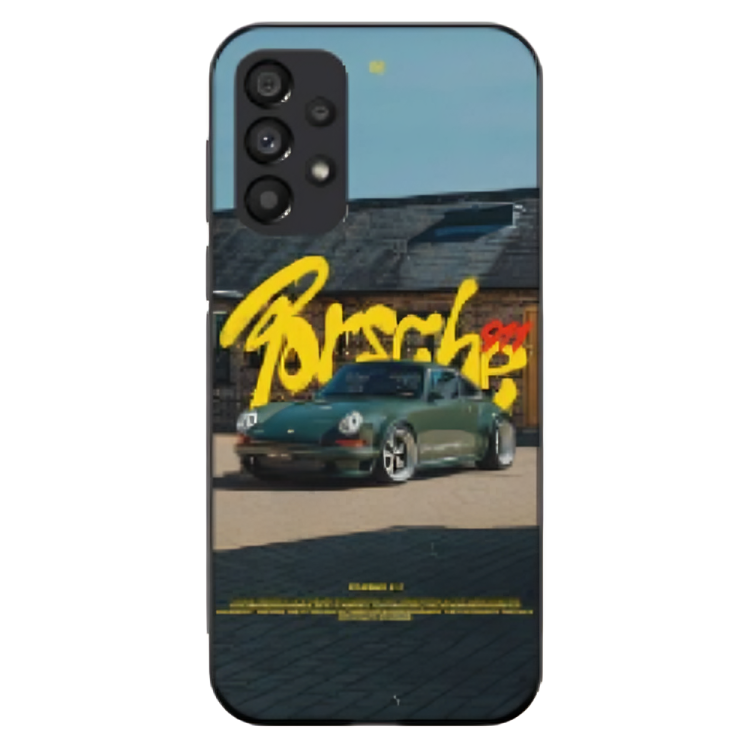 Samsung Galaxy A13 Case – Premium Artistic Phone Cover (Metal Glass Finish) – ‘The Future of Yesterday’ by Libaadah