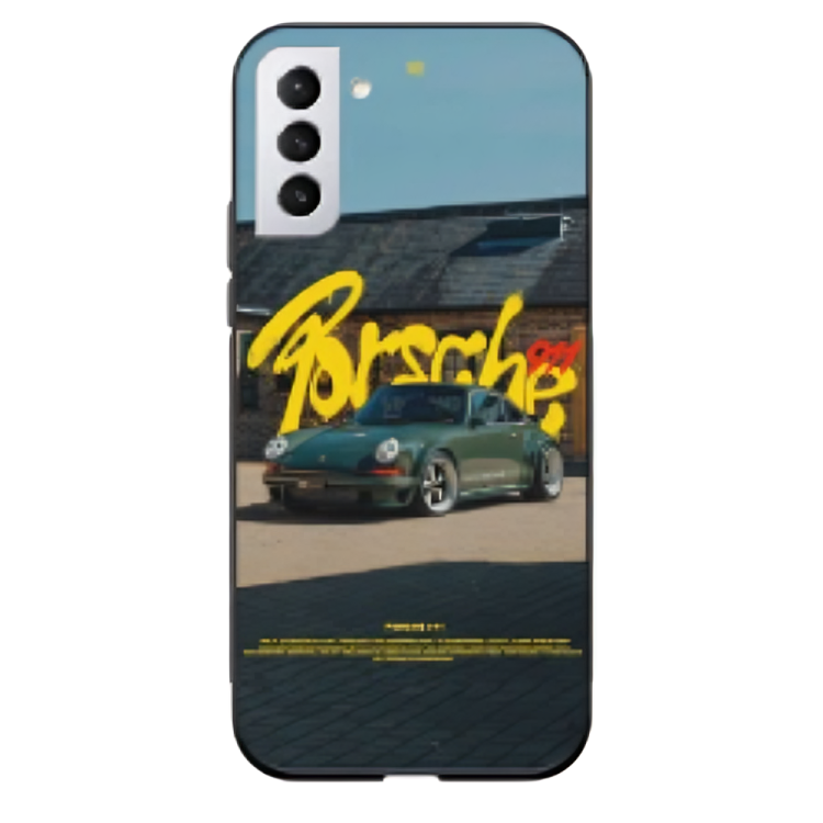 Samsung Galaxy S23 Case – Premium Artistic Phone Cover (Metal Glass Finish) – ‘The Future of Yesterday’ by Libaadah