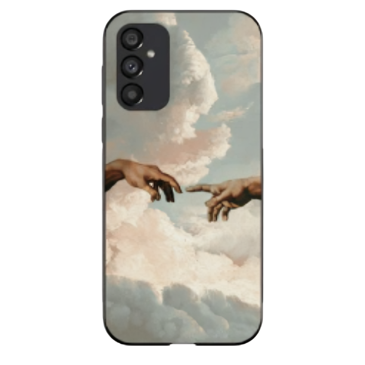 Samsung Galaxy A55 Case – Premium Artistic Phone Cover (Metal Glass Finish) – ‘The Beauty of Almost’ by Libaadah