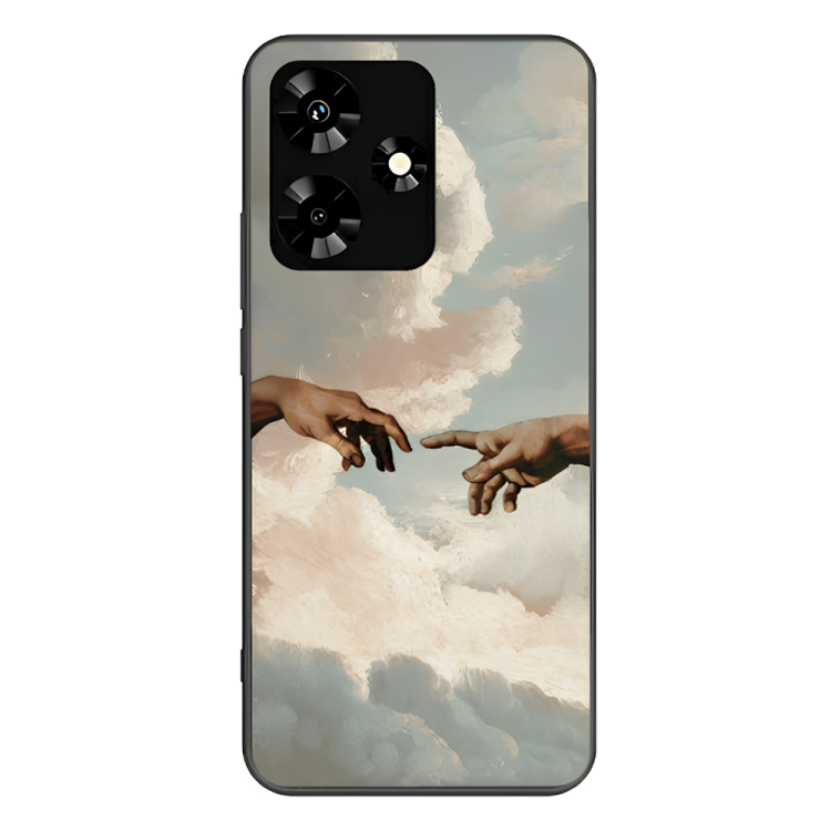 Infinix Hot 30 Case – Premium Artistic Phone Cover (Metal Glass Finish) – ‘The Beauty of Almost’ by Libaadah