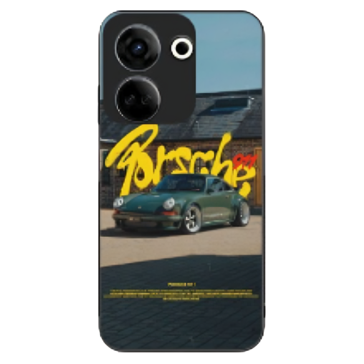 Tecno Camon 20 Pro Case – Premium Artistic Phone Cover (Metal Glass Finish) – ‘The Future of Yesterday’ by Libadah