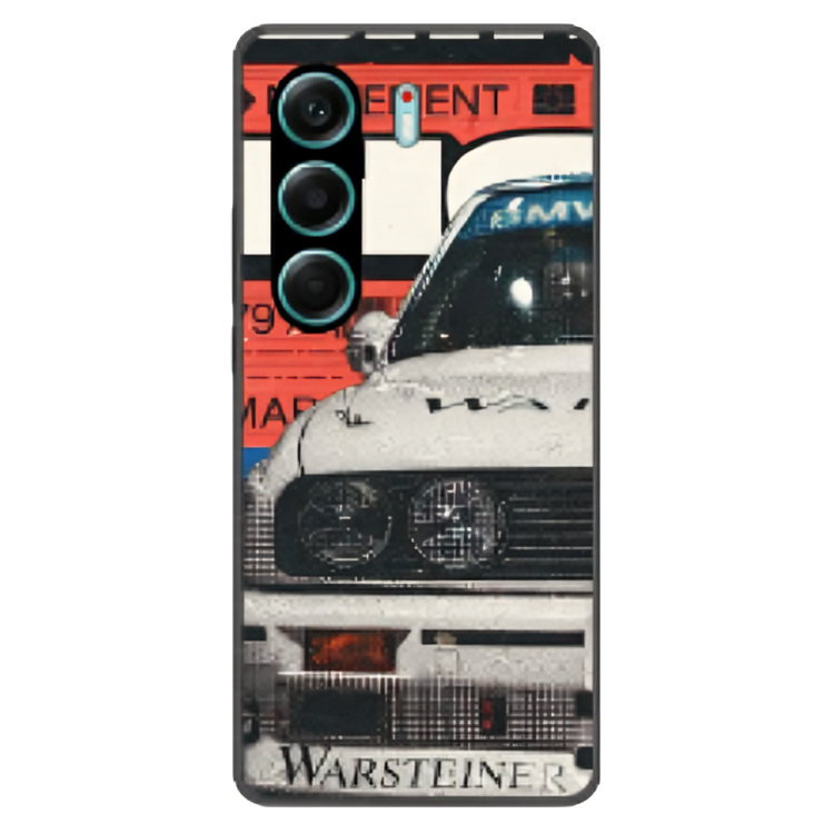 Tecno Camon 40 Case – Premium Artistic Phone Cover (Metal Glass Finish) – ‘Time Machine Without Time’ by Libadah