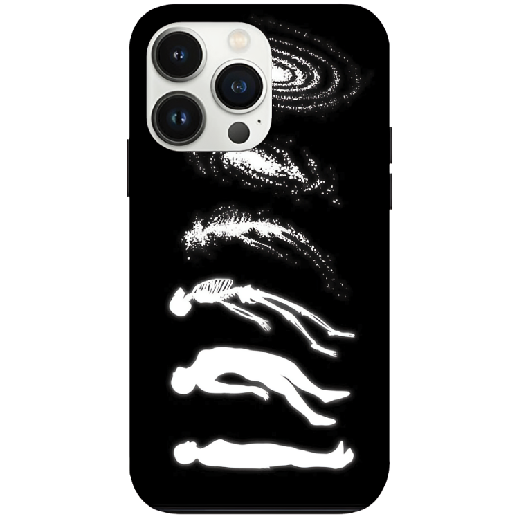 iPhone 16 Pro Max Case – Premium Artistic Phone Cover (Metal Glass Finish) – ‘Stars Made of Endings’ by Libaadah