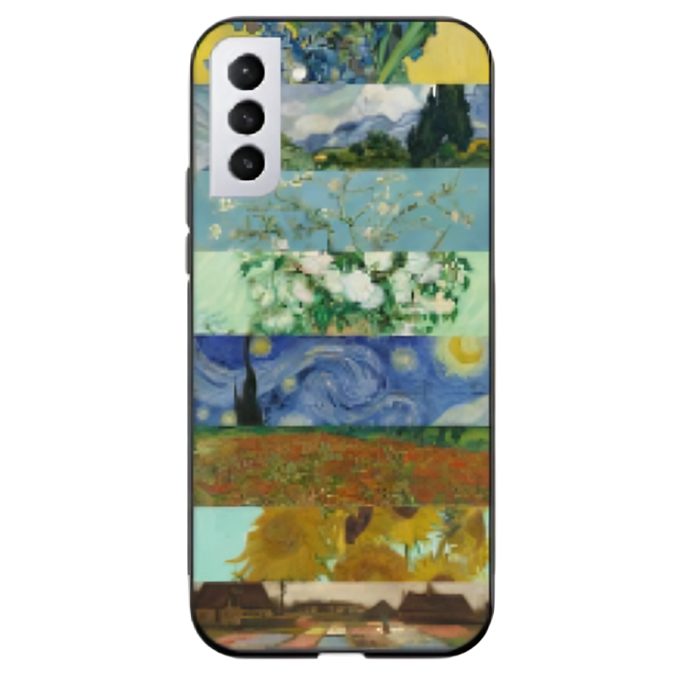 Samsung Galaxy S22 Case – Artistic Premium Metal Glass Finish Cover – “Midnight Mosque” by Libaadah