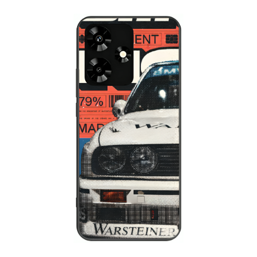Infinix Hot 30 Case – Premium Artistic Phone Cover (Metal Glass Finish) – ‘Time Machine Without Time’ by Libaadah