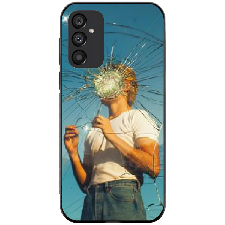 Samsung Galaxy S24 Case – Premium Artistic Phone Cover (Metal Glass Finish) – ‘What's Left in Broken Glass’ by Libaadah