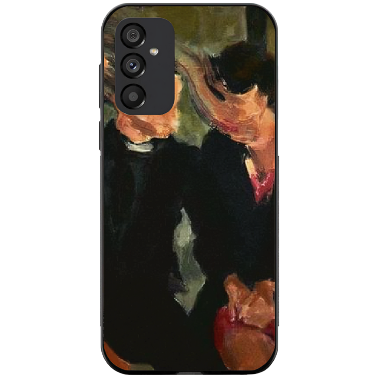 Samsung Galaxy S24 Case – Premium Artistic Phone Cover (Metal Glass Finish) – ‘The Melancholy of Happy Hours’ by Libaadah