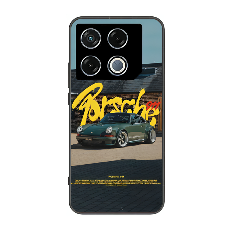 Infinix GT 20 Case – Premium Artistic Phone Cover (Metal Glass Finish) – ‘The Future of Yesterday’ by Libaadah