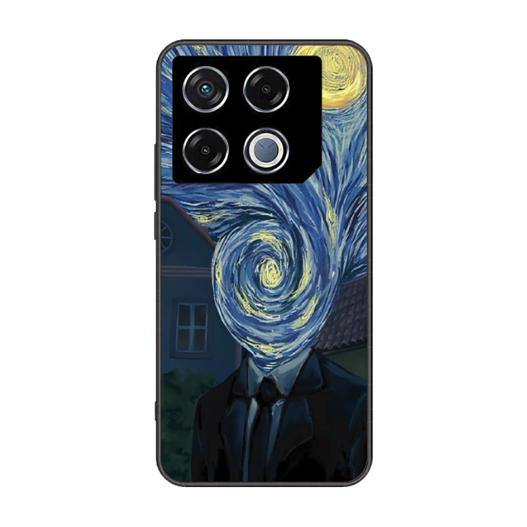 Infinix GT 20 Case – Premium Artistic Phone Cover (Metal Glass Finish) – ‘Thoughts Full of Starry Sky’ by Libaadah