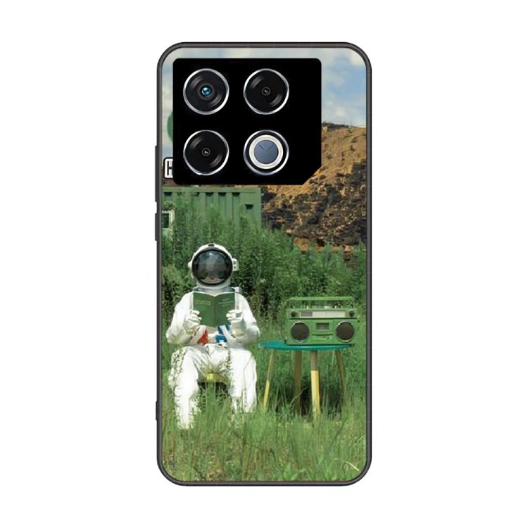 Infinix GT 20 Case – Premium Artistic Phone Cover (Metal Glass Finish) – ‘Above the Drowning Sea’ by Libaadah