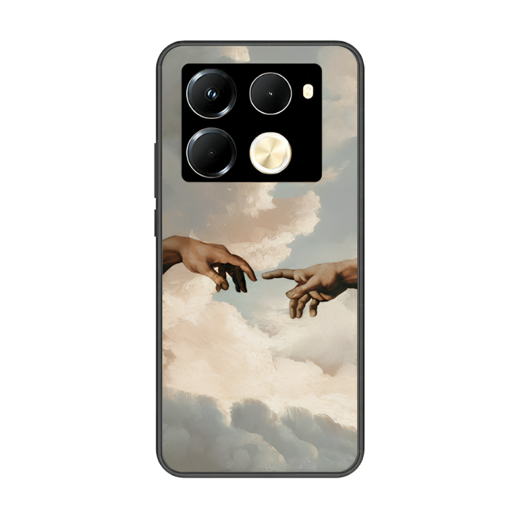 Infinix Note 40 Pro Case – Premium Artistic Phone Cover (Metal Glass Finish) – ‘The Beauty of Almost’ by Libaadah