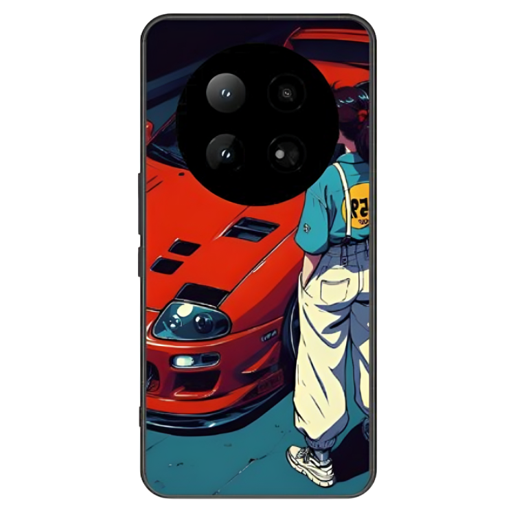 Infinix Zero 40 Case – Premium Artistic Phone Cover (Metal Glass Finish) – ‘Tomorrow Wears Yesterday’s Face’ by Libaadah