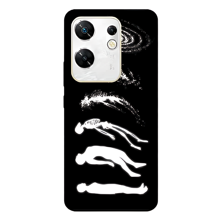 Infinix Zero 30 Case – Premium Artistic Phone Cover (Metal Glass Finish) – ‘Stars Made of Endings’ by Libaadah