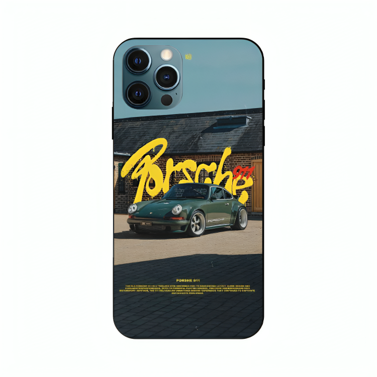 iPhone 12 Pro case featuring 'The Future of Yesterday' Artwork by Libaadah – premium artistic design with metal-glass finish