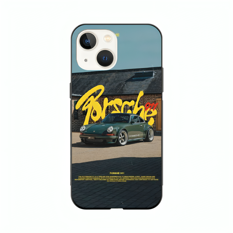 iPhone 14 case featuring 'The Future of Yesterday' Artwork by Libaadah – premium artistic design with metal-glass finish
