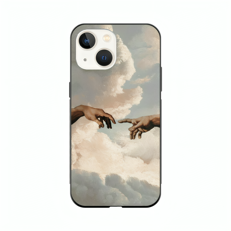 iPhone 15 Plus case featuring 'The Beauty of Almost' Artwork by Libaadah – premium artistic design with metal-glass finish