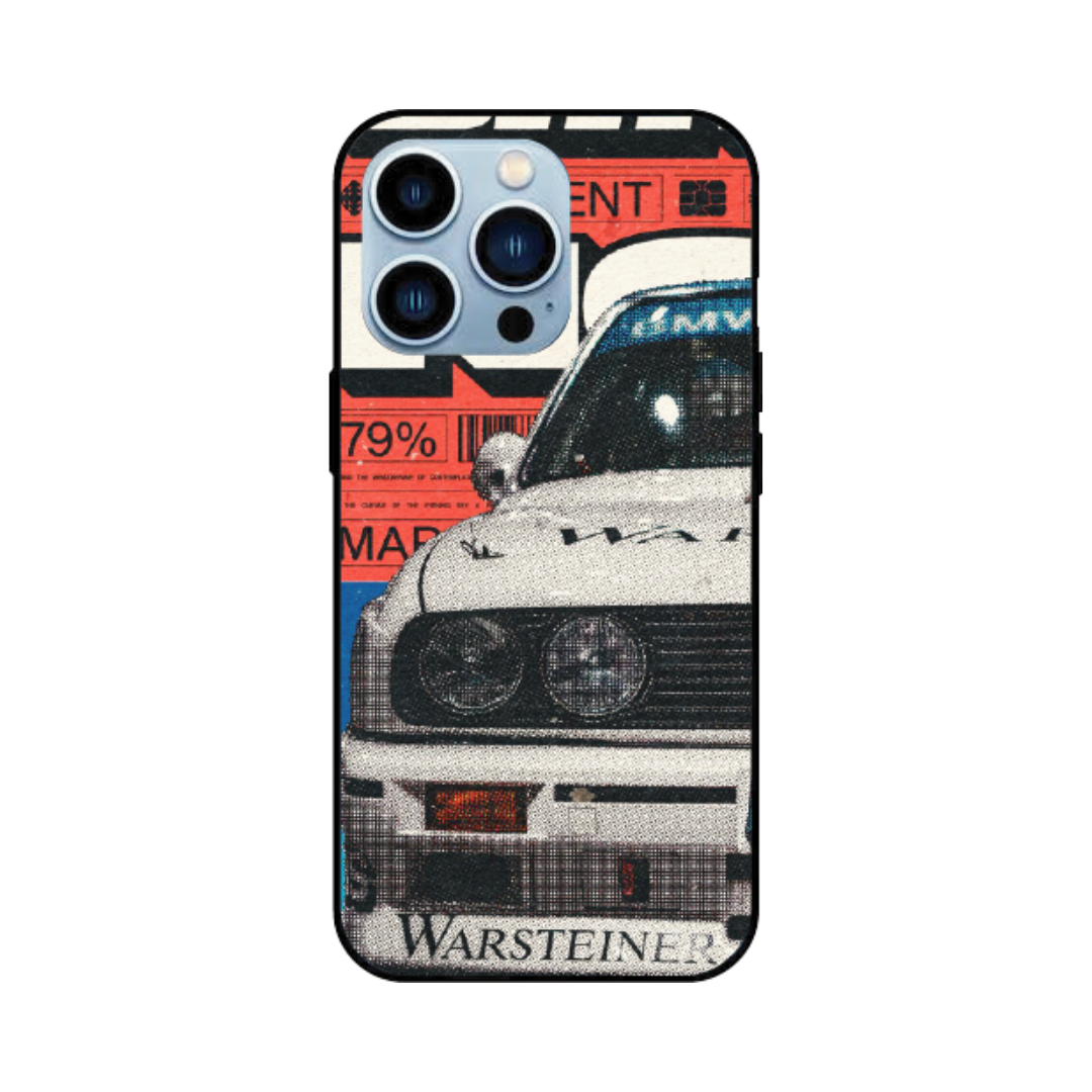 iPhone 13 Pro Case – Premium Artistic Phone Cover (Metal Glass Finish) – ‘Time Machine Without Time’ by Libaadah