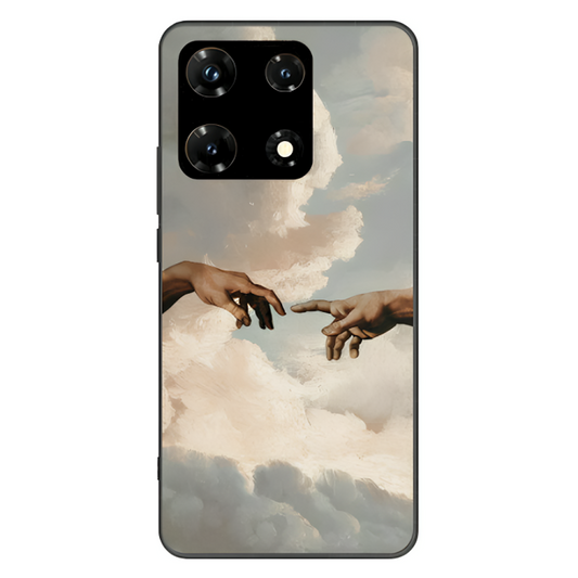 Infinix Note 30 Pro Case – Premium Artistic Phone Cover (Metal Glass Finish) – ‘The Beauty of Almost’ by Libaadah