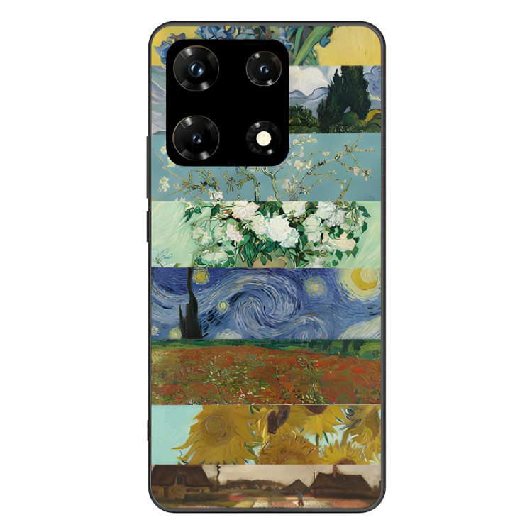 Infinix Note 30 Pro Case – Premium Artistic Phone Cover (Metal Glass Finish) – ‘The Canvas of Time’ by Libaadah