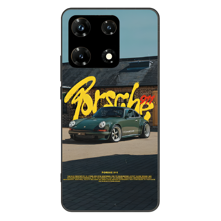Infinix Note 30 Pro Case – Premium Artistic Phone Cover (Metal Glass Finish) – ‘The Future of Yesterday’ by Libaadah
