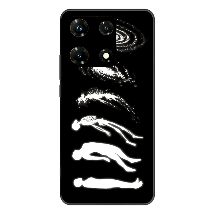 Infinix Note 30 Pro Case – Premium Artistic Phone Cover (Metal Glass Finish) – ‘Stars Made of Endings’ by Libaadah