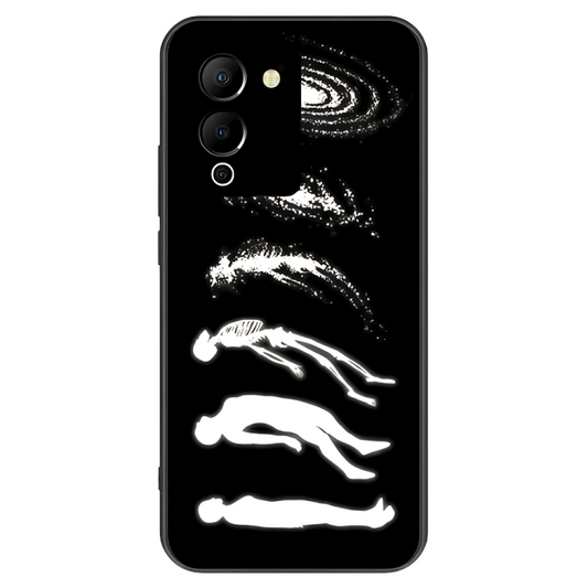 Infinix Note 12 Case – Premium Artistic Phone Cover (Metal Glass Finish) – ‘Stars Made of Endings’ by Libaadah