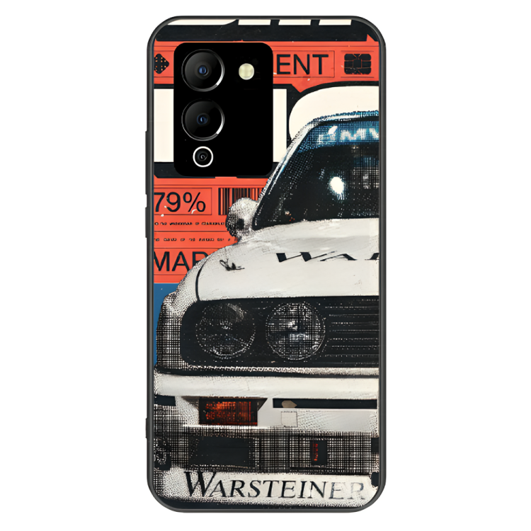 Infinix Note 12 Case – Premium Artistic Phone Cover (Metal Glass Finish) – ‘Time Machine Without Time’ by Libaadah