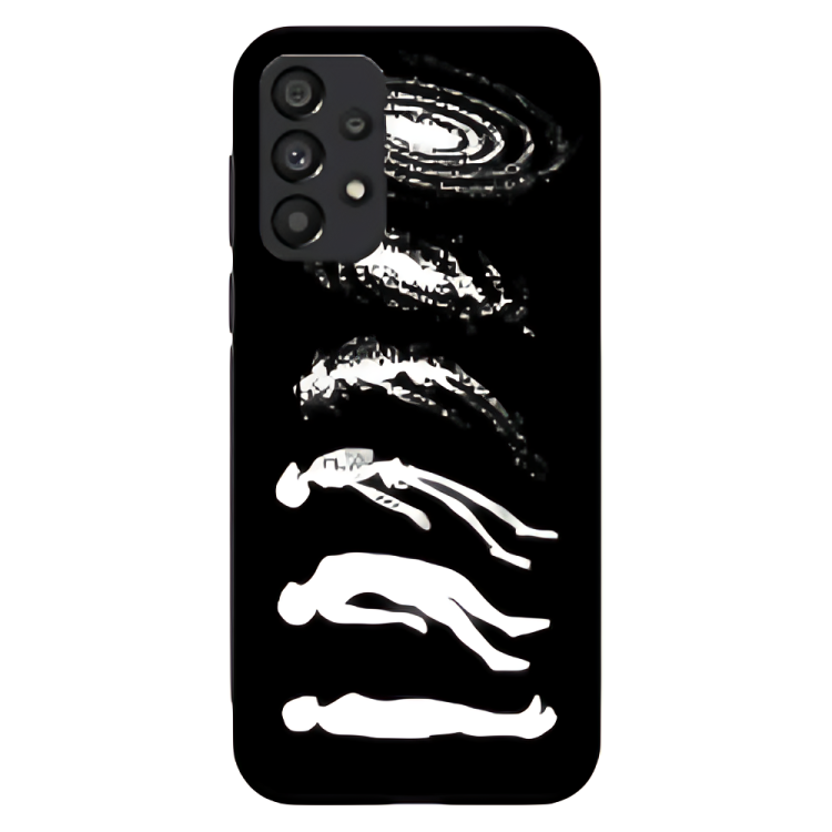 Samsung Galaxy A13 Case – Premium Artistic Phone Cover (Metal Glass Finish) – ‘Stars Made of Endings’ by Libaadah