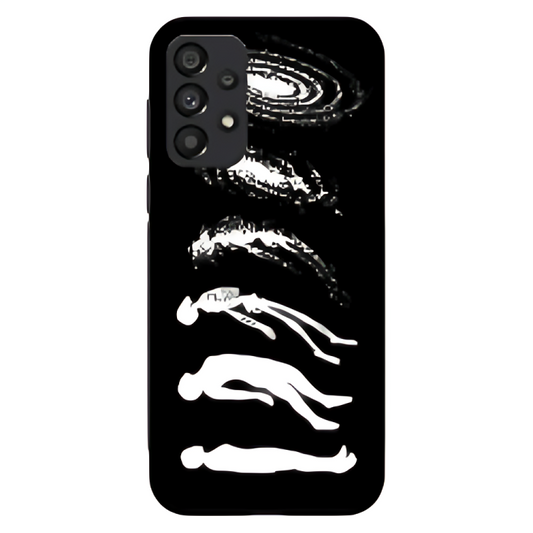 Samsung Galaxy A13 Case – Premium Artistic Phone Cover (Metal Glass Finish) – ‘Stars Made of Endings’ by Libaadah