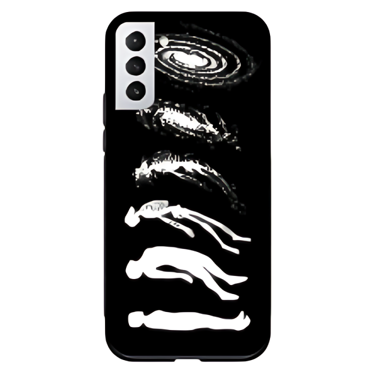 Samsung Galaxy S22 Case – Premium Artistic Phone Cover (Metal Glass Finish) – ‘Stars Made of Endings’ by Libaadah