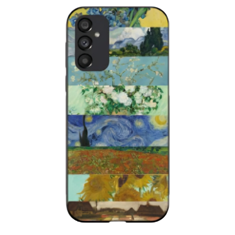 Samsung Galaxy A16 Case – Premium Artistic Phone Cover (Metal Glass Finish) – ‘The Canvas of Time’ by Libaadah