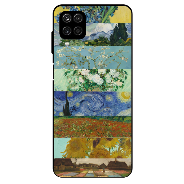 Samsung Galaxy A22 5G Case – Premium Artistic Phone Cover (Metal Glass Finish) – ‘The Canvas of Time’ by Libaadah