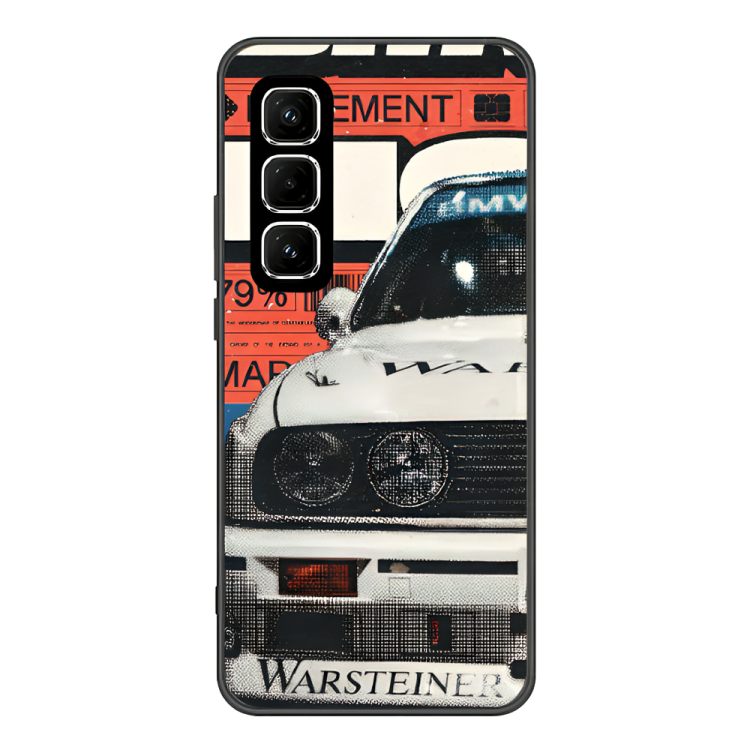 Infinix Hot 50 Case – Premium Artistic Phone Cover (Metal Glass Finish) – ‘Time Machine Without Time’ by Libaadah