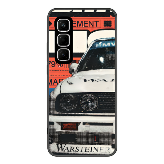 Infinix Hot 50 Case – Premium Artistic Phone Cover (Metal Glass Finish) – ‘Time Machine Without Time’ by Libaadah