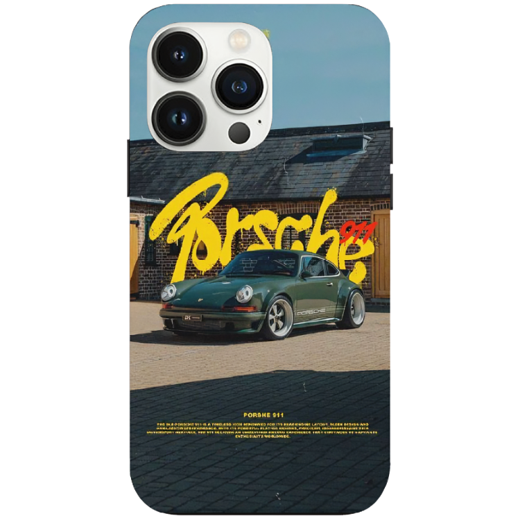 iPhone 16 Pro Case – Premium Artistic Phone Cover (Metal Glass Finish) – ‘The Future of Yesterday’ by Libaadah