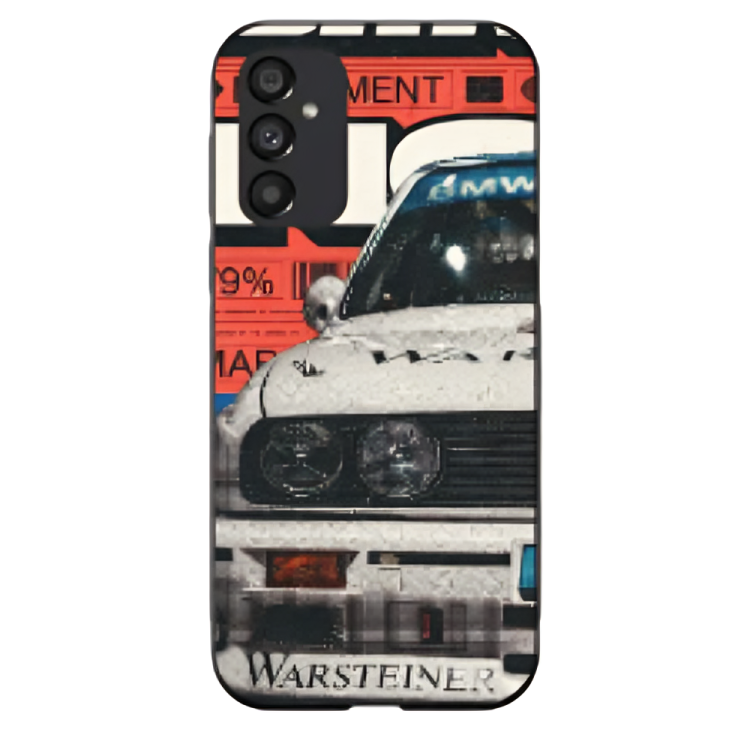 Samsung Galaxy M14 Case – Premium Artistic Phone Cover (Metal Glass Finish) – ‘Time Machine Without Time’ by Libaadah