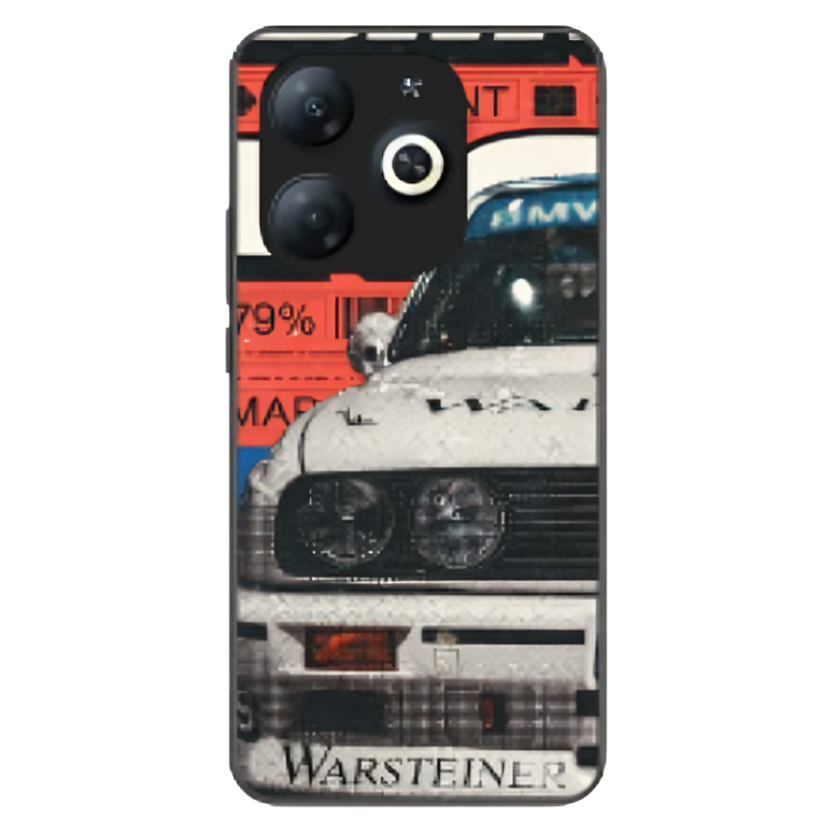 Tecno Spark 20 Case – Premium Artistic Phone Cover (Metal Glass Finish) – ‘Time Machine Without Time’ by Libadah