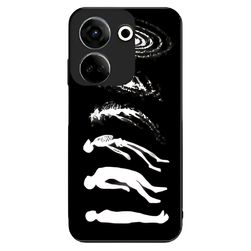 Tecno Camon 20 Case – Premium Artistic Phone Cover (Metal Glass Finish) – ‘Stars Made of Endings’ by Libadah