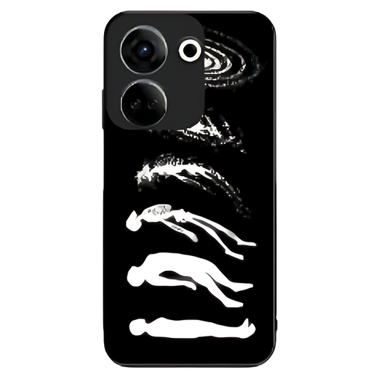 Tecno Camon 20 Case – Premium Artistic Phone Cover (Metal Glass Finish) – ‘Stars Made of Endings’ by Libadah