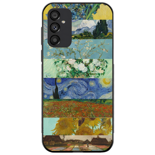 Samsung Galaxy S24 Case – Premium Artistic Phone Cover (Metal Glass Finish) – ‘The Canvas of Time’ by Libaadah