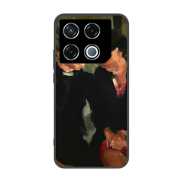 Infinix GT 20 Case – Premium Artistic Phone Cover (Metal Glass Finish) – ‘The Melancholy of Happy Hours’ by Libaadah