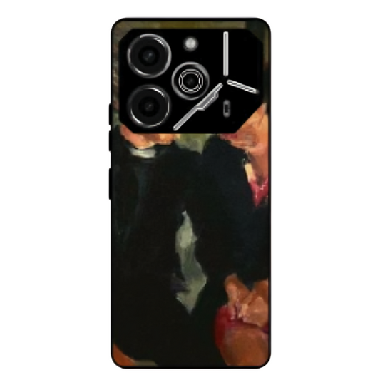 Tecno Pova 6 Pro Case – Premium Artistic Phone Cover (Metal Glass Finish) – ‘The Melancholy of Happy Hours’ by Libadah