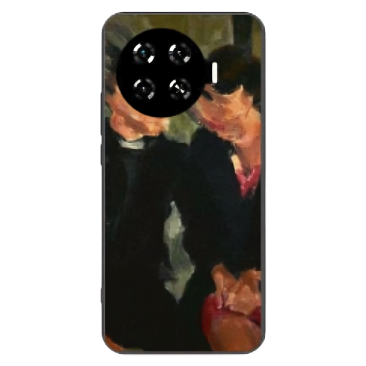 Tecno Spark 20 Pro + Case – Premium Artistic Phone Cover (Metal Glass Finish) – ‘The Melancholy of Happy Hours’ by Libadah