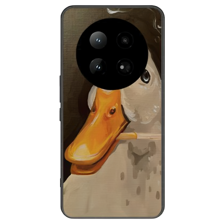 Infinix Zero 40 Case – Premium Artistic Phone Cover (Metal Glass Finish) – ‘An Existential Duck’ by Libaadah