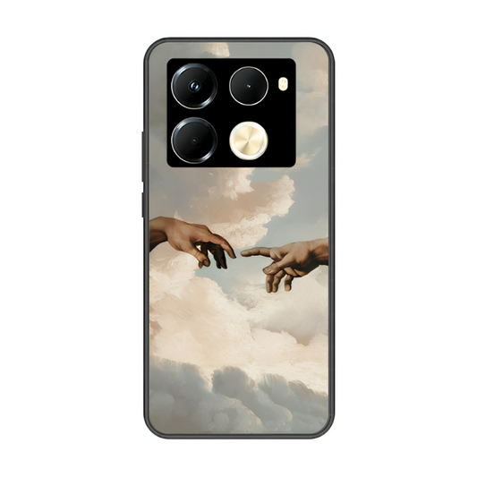 Infinix Note 40 Pro Case – Premium Artistic Phone Cover (Metal Glass Finish) – ‘The Beauty of Almost’ by Libaadah