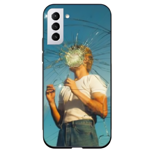 Samsung Galaxy S23 Case – Premium Artistic Phone Cover (Metal Glass Finish) – ‘What's Left in Broken Glass’ by Libaadah